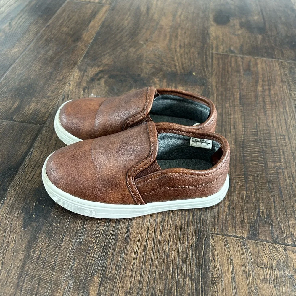 Carter's Brown Slip-On Shoes